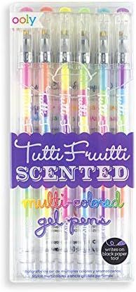 OOLY, Tutti Frutti Gel Pens, Fruity Scented Pen - Set of 6 | Amazon (US)