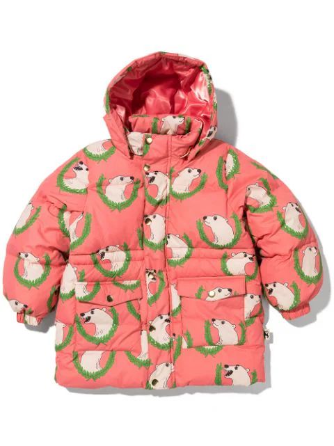 polar-bear puffer jacket | Farfetch (US)
