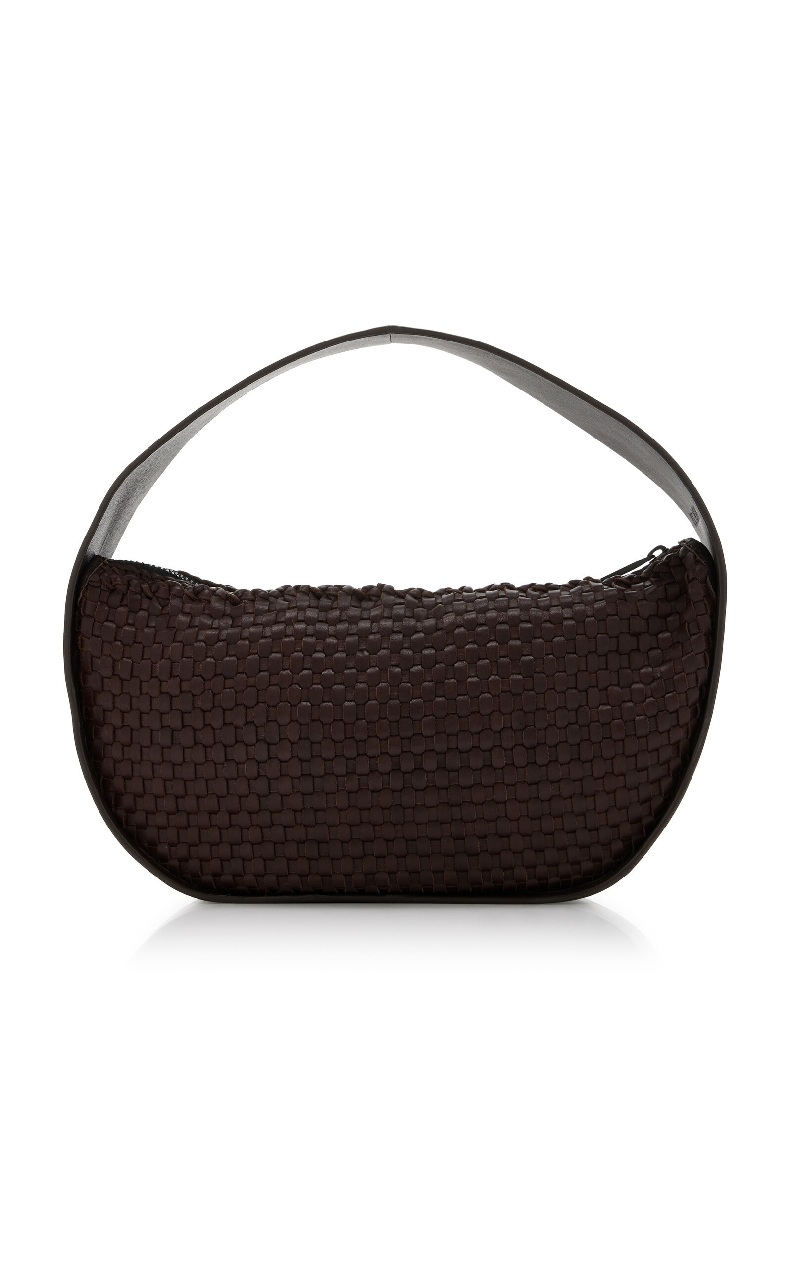Small Arc Woven Leather Shoulder Bag | Moda Operandi (Global)