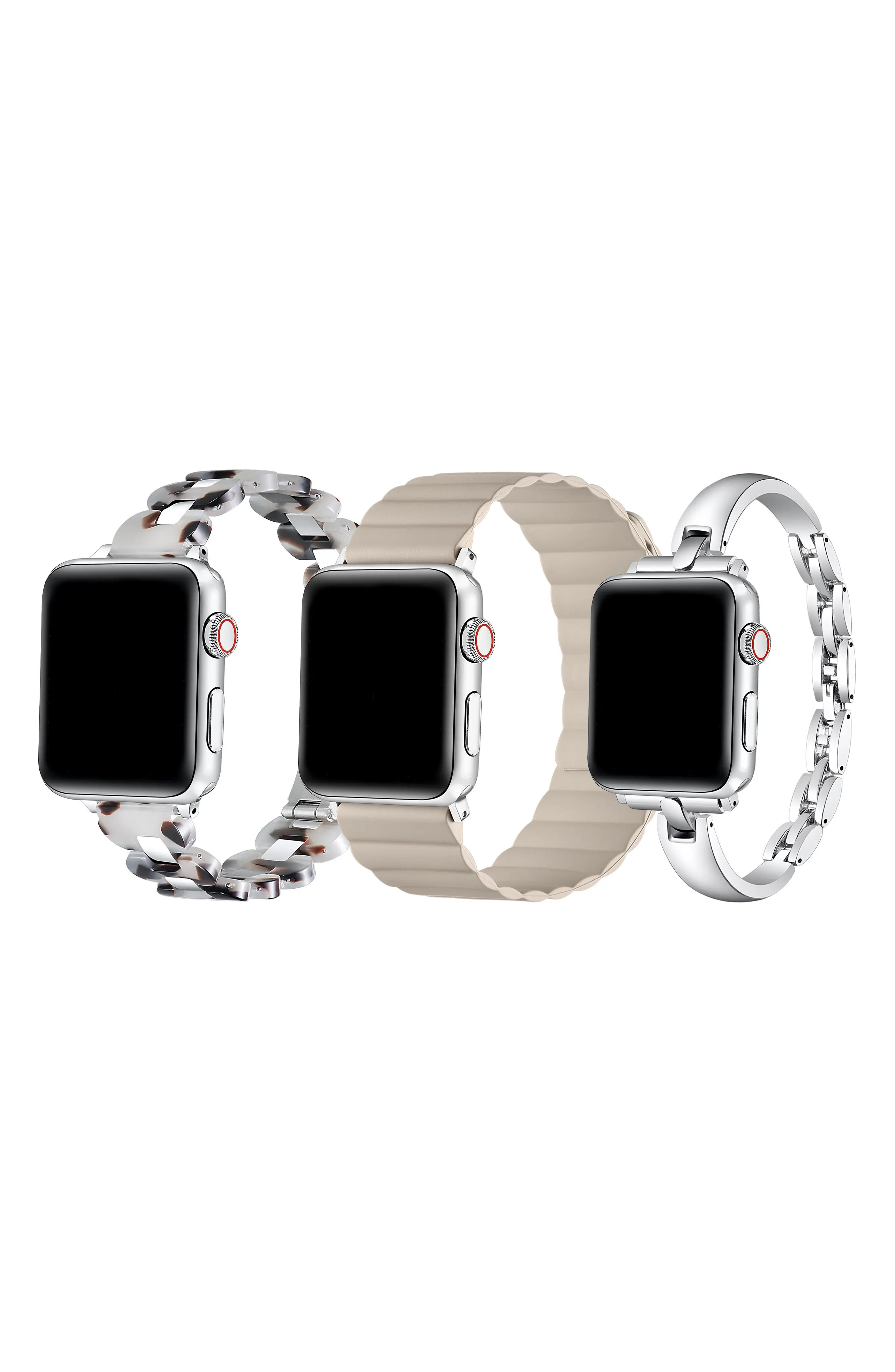 Assorted 3-Pack Apple Watch\u00ae Watchbands (Women) | Nordstrom | Nordstrom