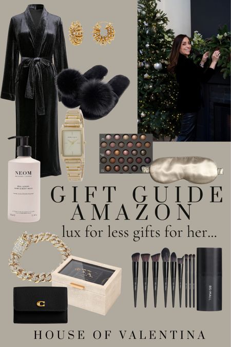 Amazon gift guide for her. Lux less gifts 🖤

#LTKfindsunder100 #LTKGiftGuide #LTKSeasonal
