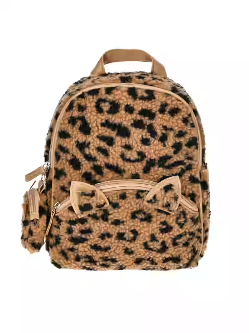 Wonder Nation Kids Cheetah Print Mini Backpack | Walmart (US)