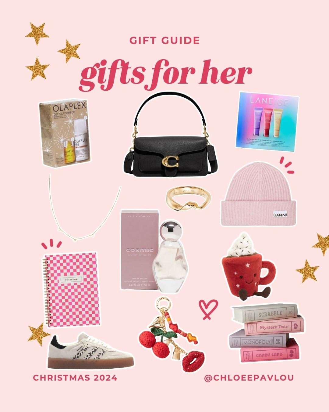 🎀✨🎅GIFT GUIDES 2024 🎅✨🎀
Presents for her. 

christmas gift guide, gift guide 2024, present inspo, holiday inspo, present inspiration, gifts for her, gifts for sister, gifts for friends, gifts for best friend, gifts for mum, gifts for nan, presents 

 

#LTKgiftguide #LTKuk #LTKwinter