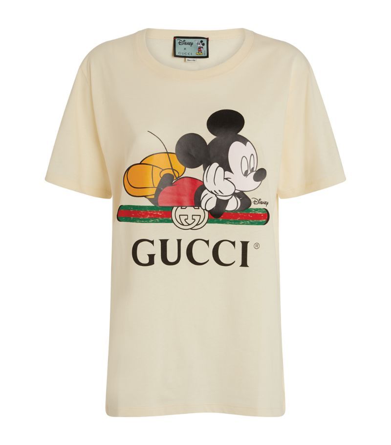 Gucci x Disney Mickey Mouse T-Shirt | Harrods