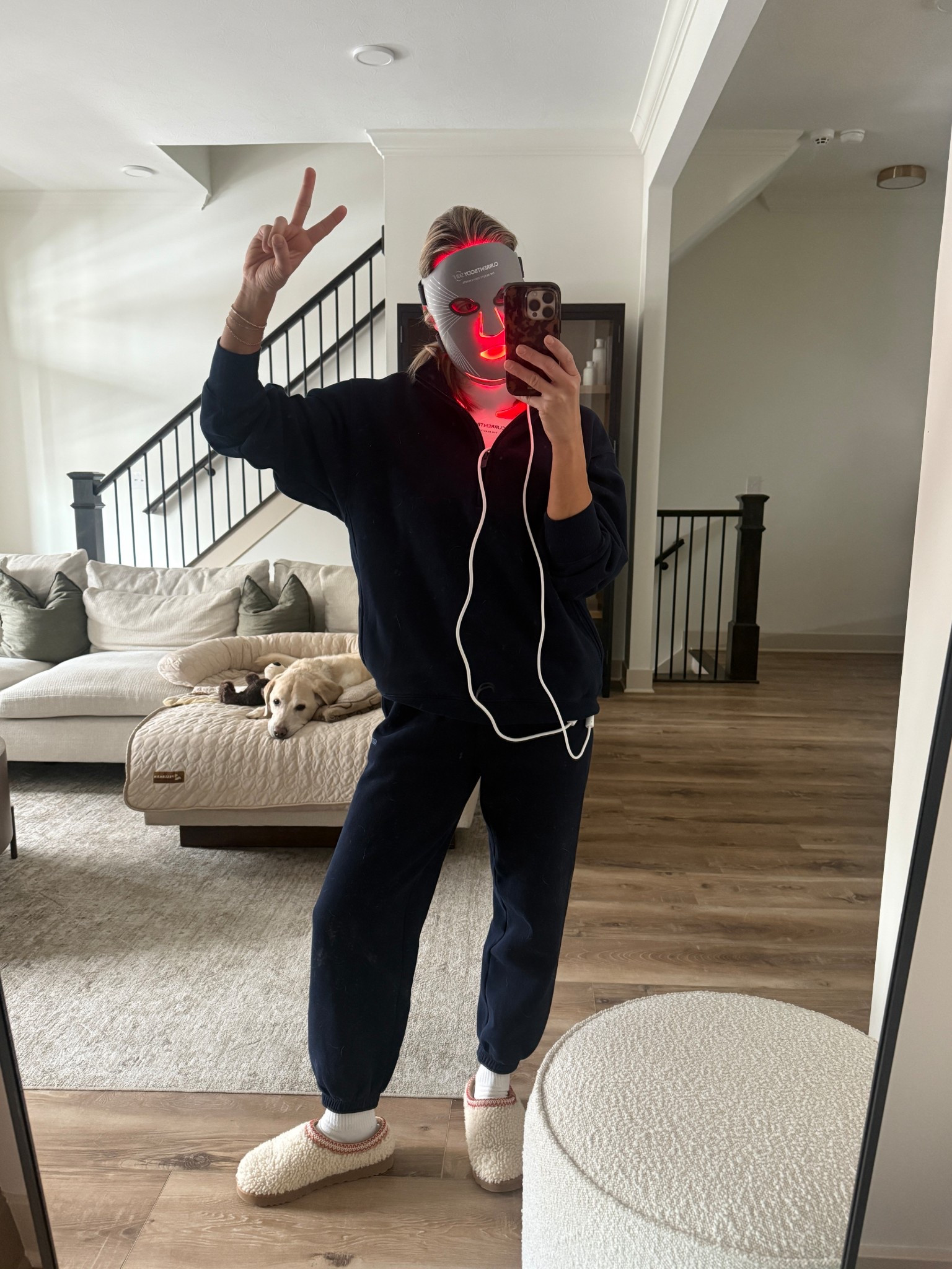 Wearing XS joggers, small sweatshirt, slippers/socks tts

Mask Code: LINDSEY10

#LTKmorningroutine #LTKBeauty #LTKOver40