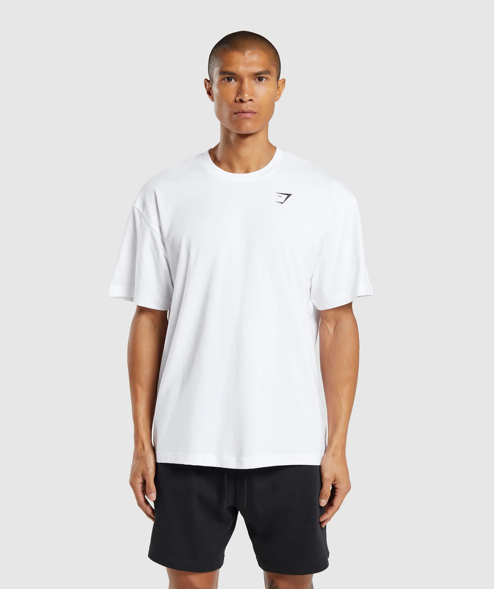 Gymshark Essential Oversized T-Shirt - White | Gymshark US