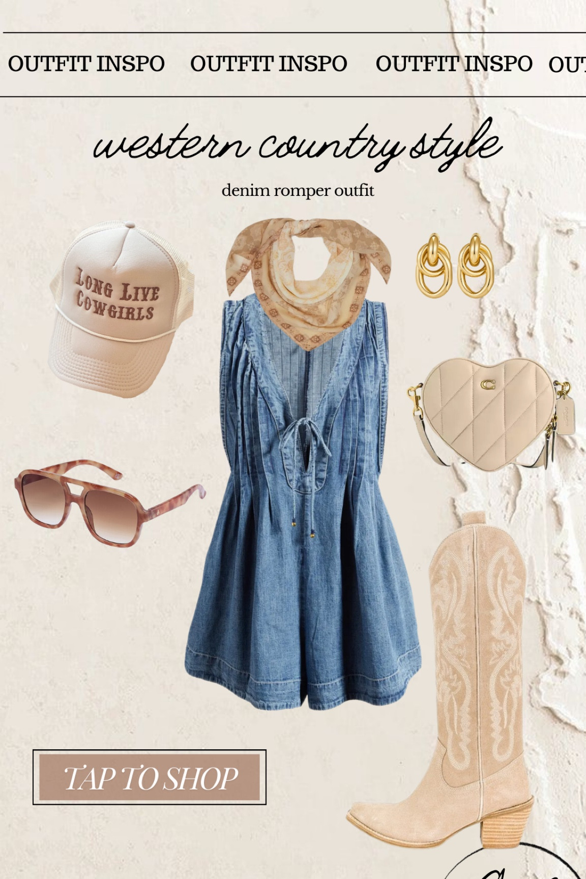 Western country cowgirl outfit 

#LTKStyleTip #LTKSeasonal #LTKFestival