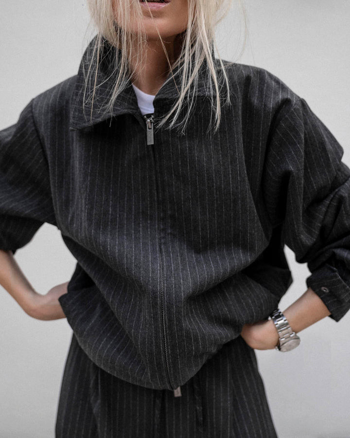 Blake Pinstripe Jacket | Splendid