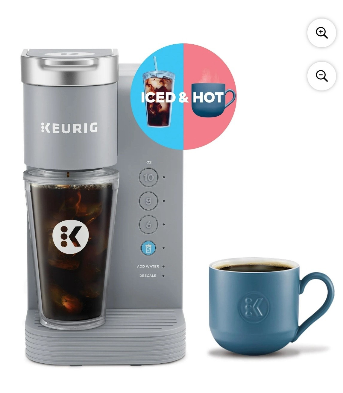 Dorm room size Keurig. Great for coffee iced or hot. #Dorm #Apartment #CollegeLife. 

#LTKFamily #LTKFindsUnder100 #LTKKids