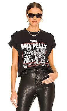 Ena Pelly 1988 Cheetah Tour Tee in Washed Black from Revolve.com | Revolve Clothing (Global)