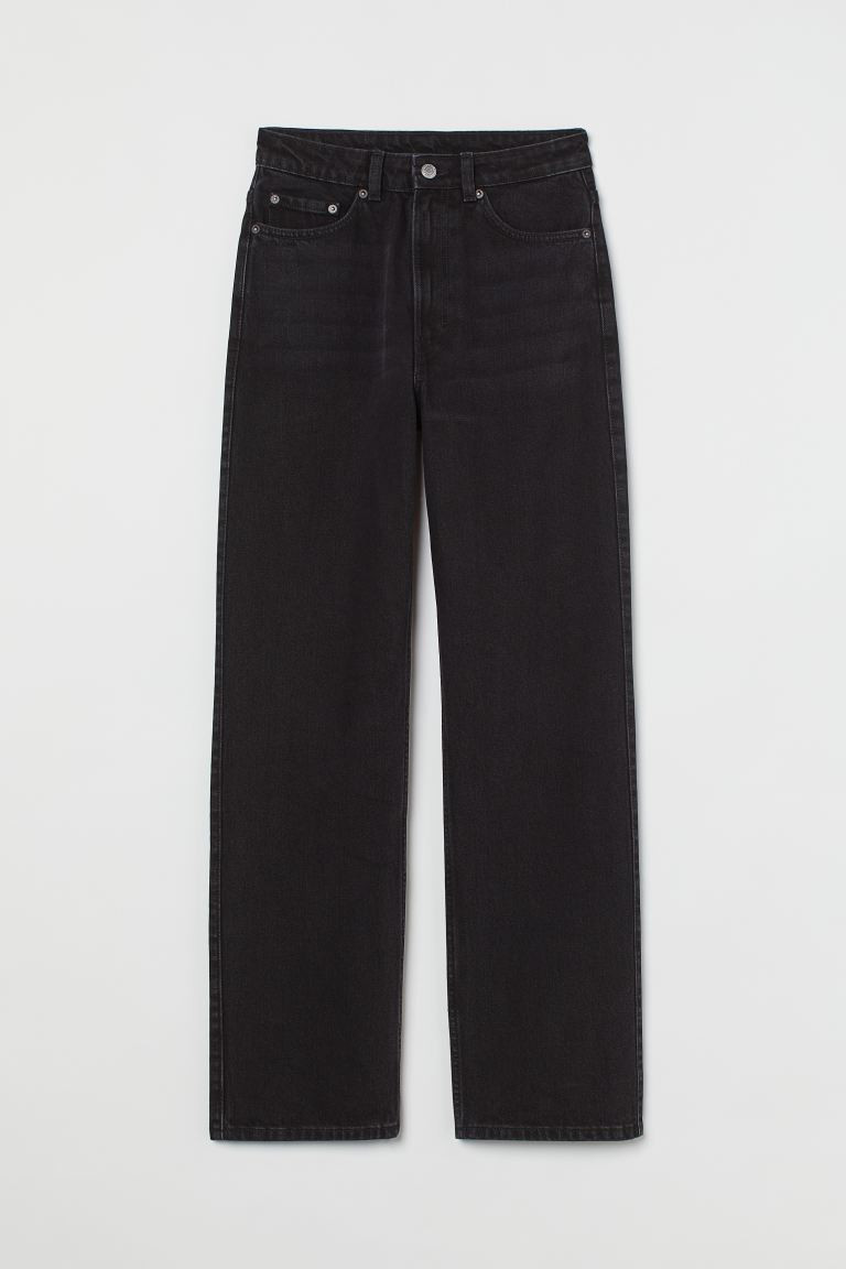 Rowe Extra High Straight Jeans | H&M (UK, MY, IN, SG, PH, TW, HK)