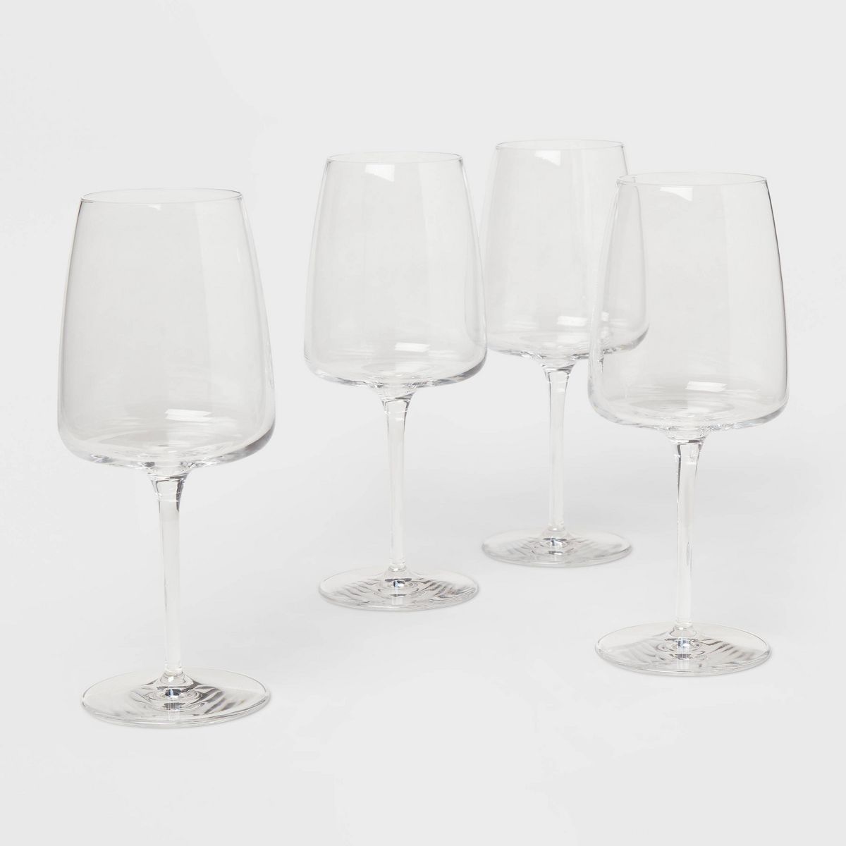 4pk Simsbury Wine Glasses White - Threshold™ | Target