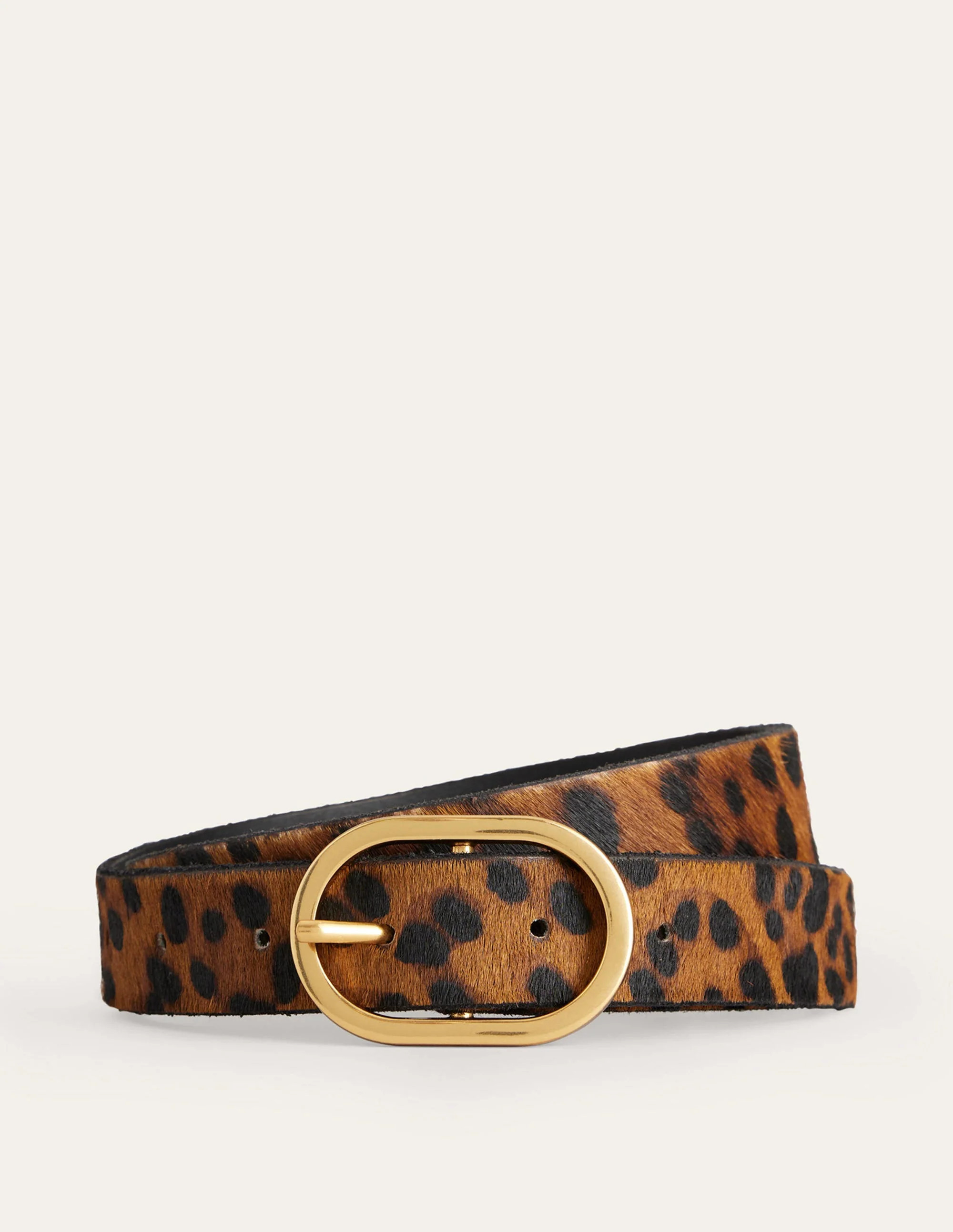Classic Leather Belt-Leopard | Boden (US)