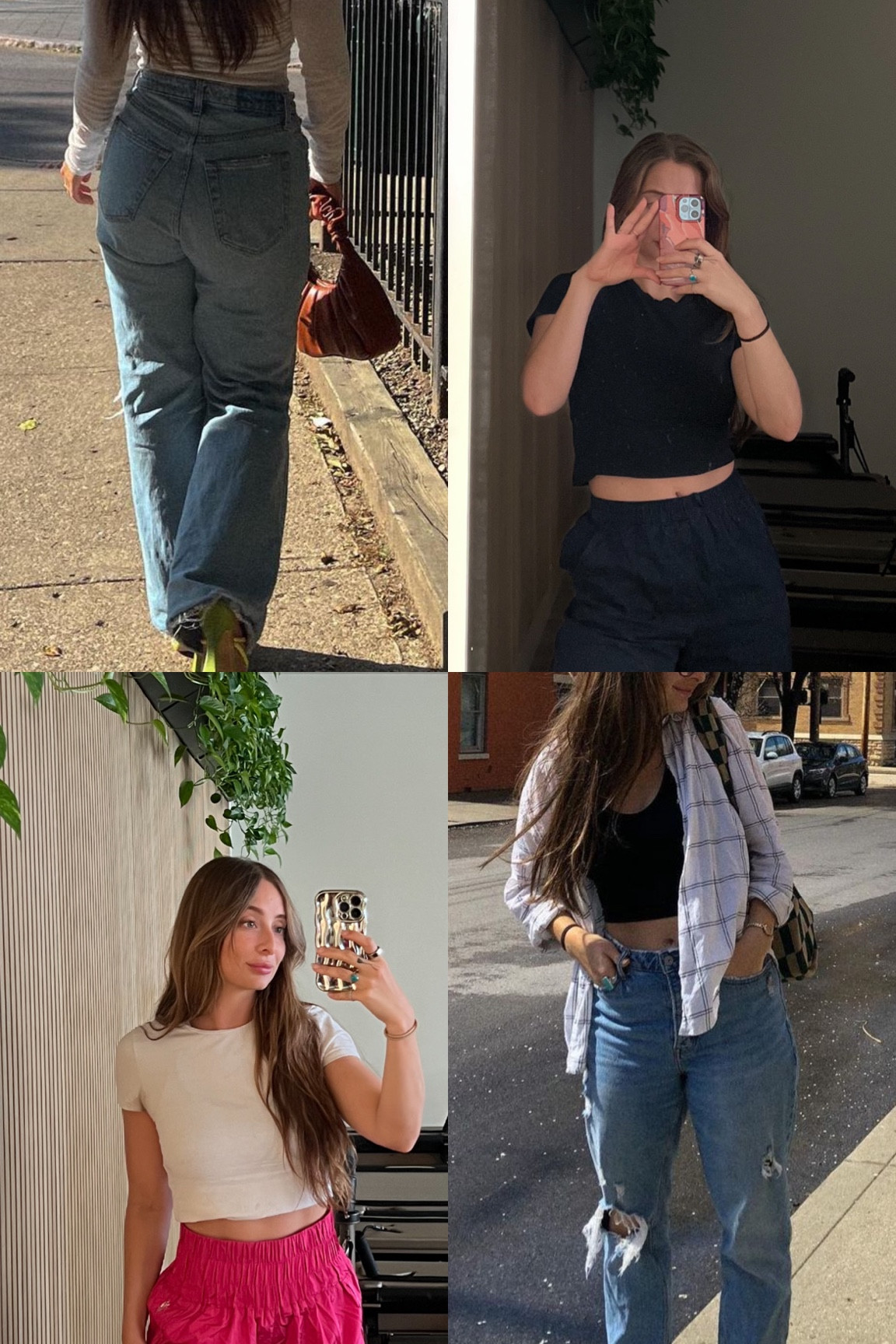 Abercrombie staples !!!
The most perfect baby t’s and my favorite jeans for curvy shorties like me! 
For size reference I’m 5’2 and wear the curve love line 25 for a more baggy fit 24 for more fitted! 

#LTKsalealert