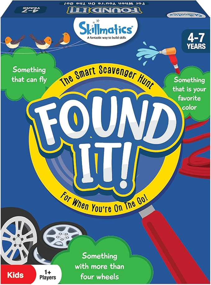 Skillmatics Card Game : Found It! Travel Edition | Gifts for Ages 4-7 | Smart Scavenger Hunt for ... | Amazon (US)