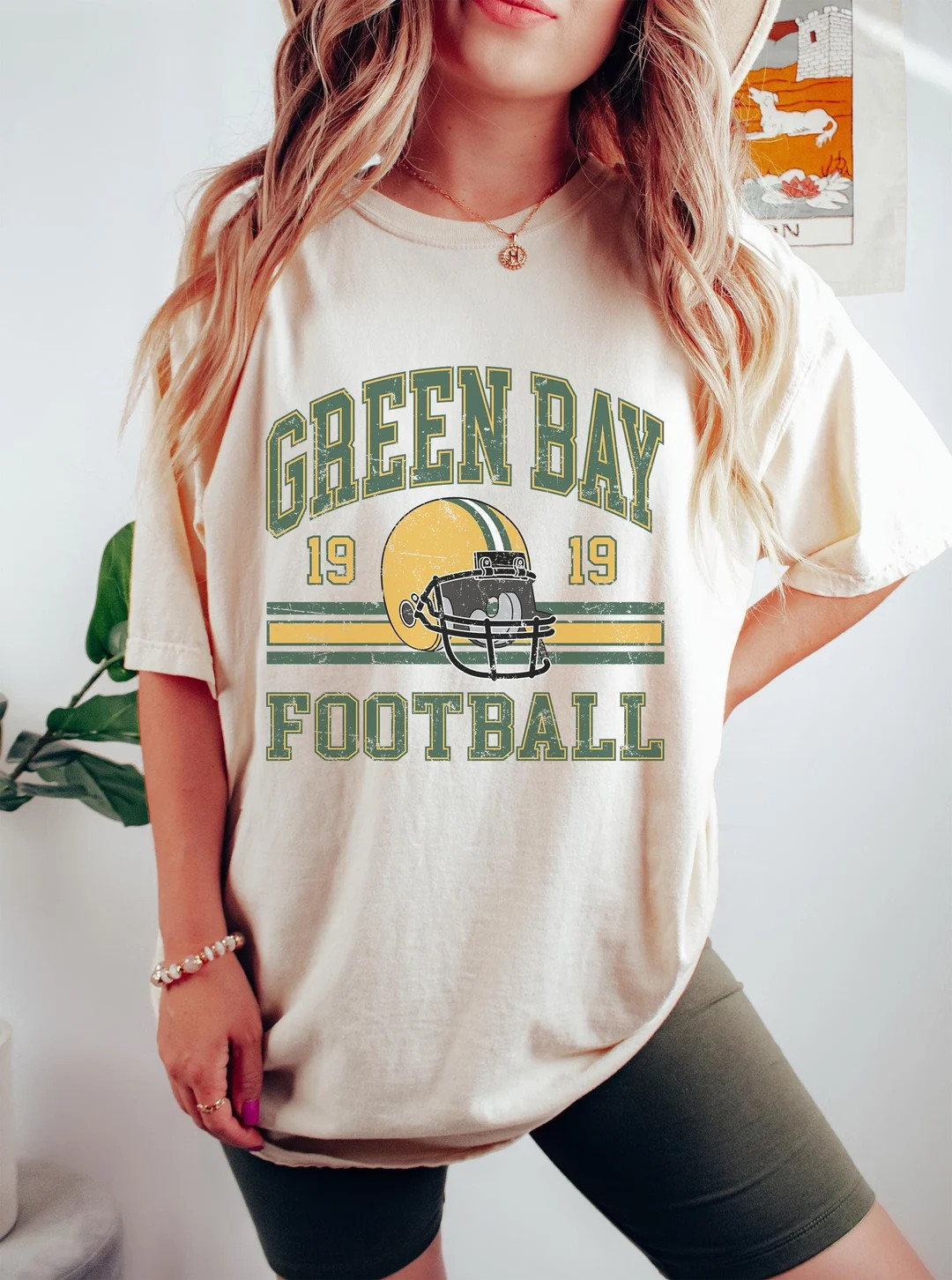 Green Bay Football Men's Shirt, Green Bay Women's Gift, Green Bay T-shirt for Her, Retro Green Ba... | Etsy (US)