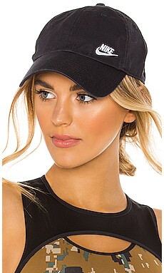 Nike NSW H86 Cap Futura Classic Hat in Black & White from Revolve.com | Revolve Clothing (Global)
