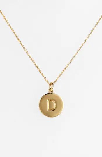 Women's Kate Spade New York 'One In A Million' Initial Pendant Necklace | Nordstrom