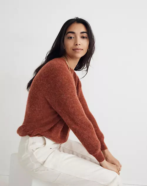 Elliston Crop Pullover Sweater | Madewell