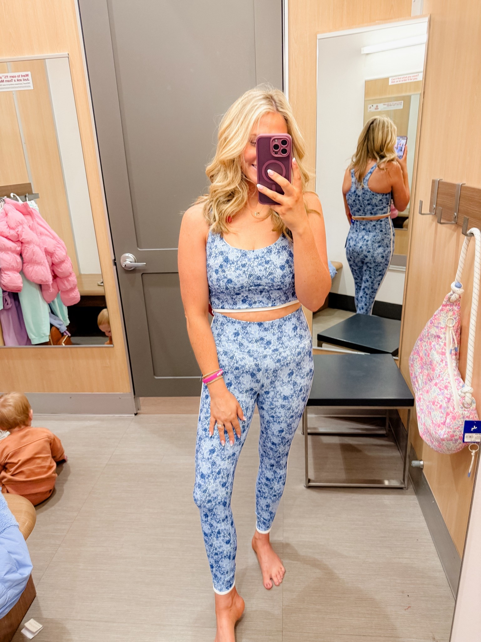 I love this set in blue! m on top small on bottoms! 

#LTKActive