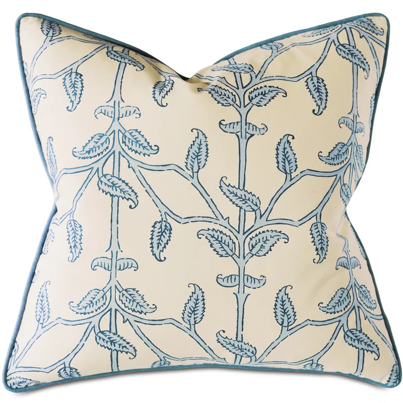 Charlotte Moss Capri Vines Cotton Throw Pillow | Perigold