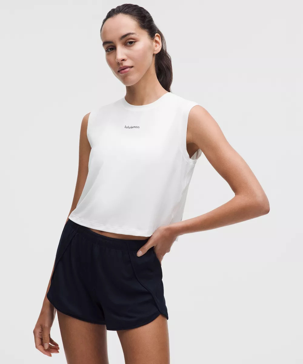 Jersey Training Muscle Tank Top   Wordmark | lululemon (AU)