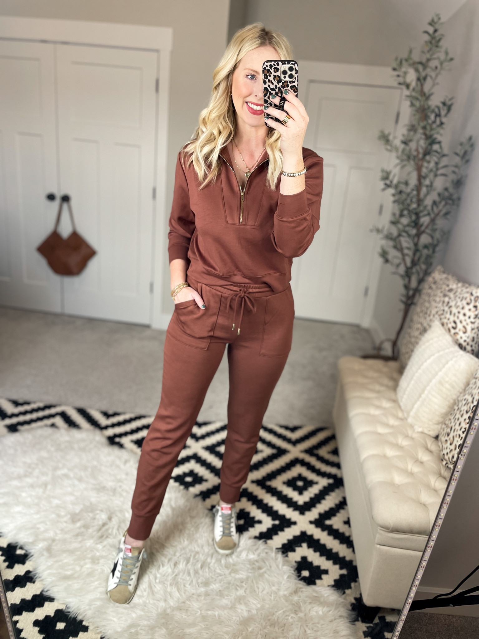 Weekend Walmart wins try on 
Scuba joggers- small 
Scuba pullover- medium 

#LTKstyletip #LTKunder50 #LTKSeasonal