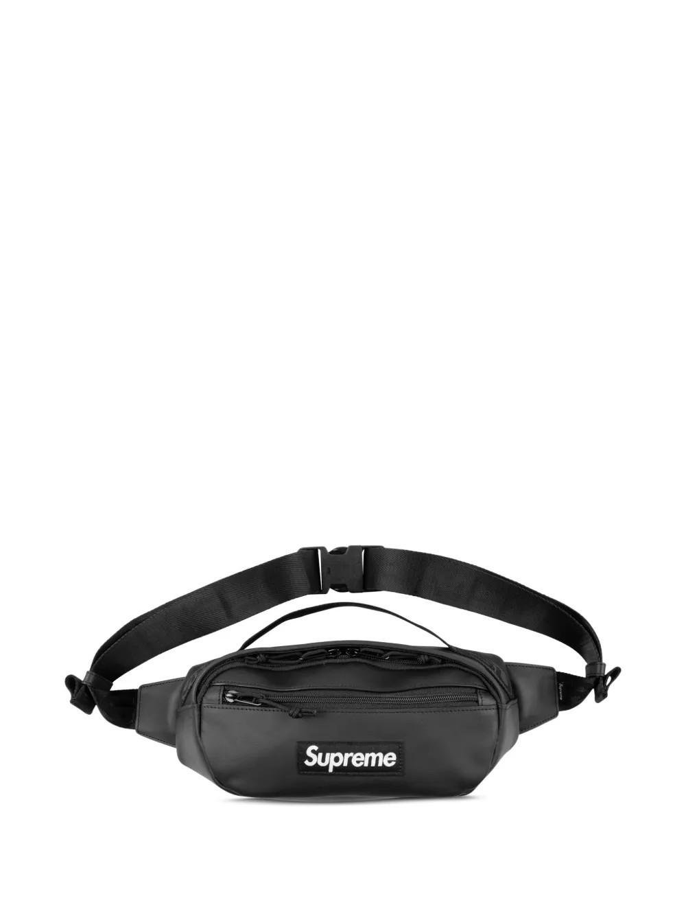 Supreme leather belt bag - Black | Farfetch Global