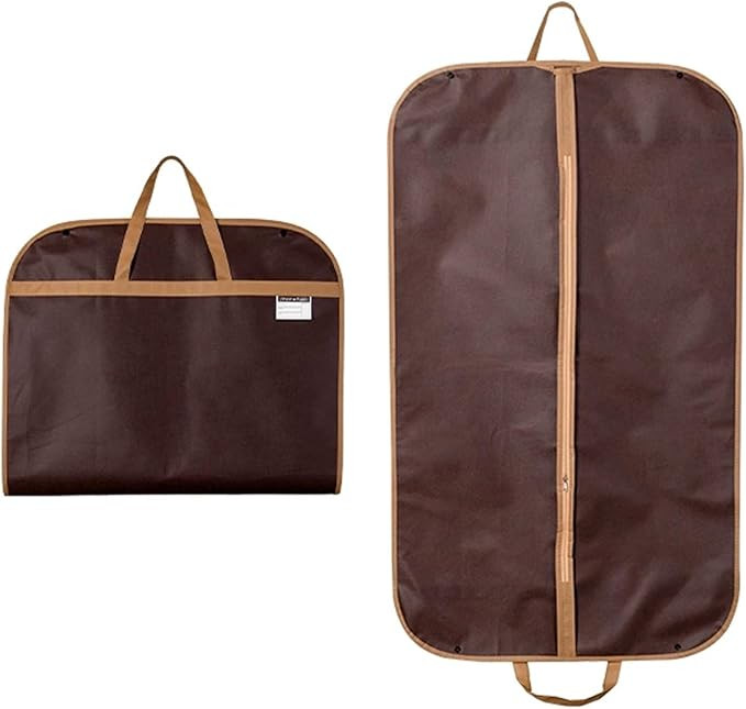 39" Garment Bags for Travel Foldable Business Waterproof-Hanging Suit Bag, Durable Non-woven Fabr... | Amazon (US)