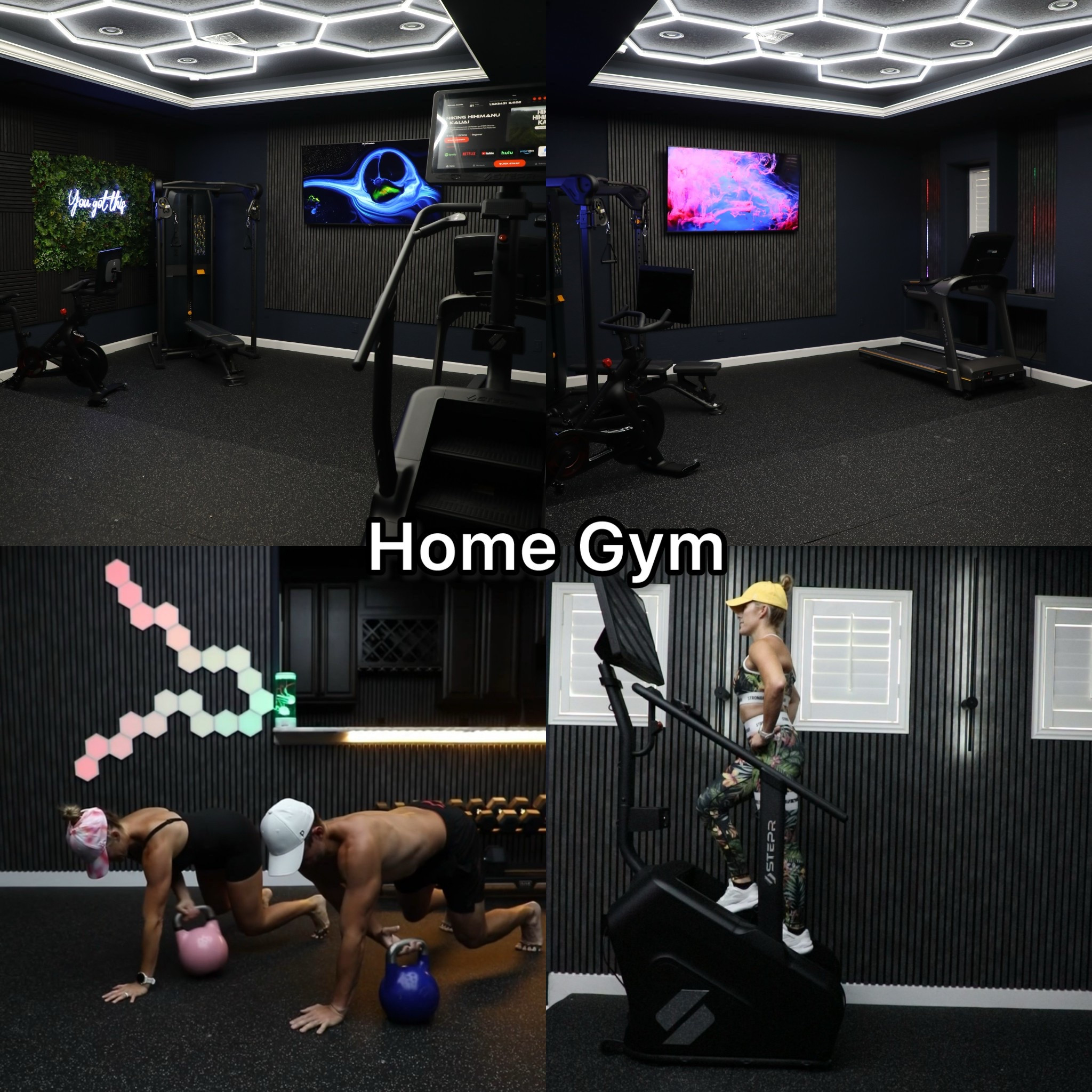 Home Gym vibes - items we used to create this look + equipment 

#LTKHome #LTKActive