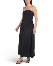 Made In Usa Gathered Tube Dress | Midi Dresses | Marshalls | Marshalls