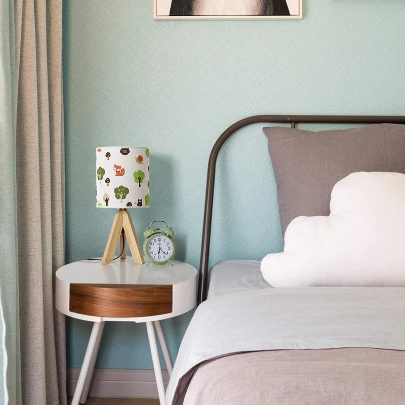 Gilli 15.4" Light Brown Tripod Table Lamp | Wayfair North America