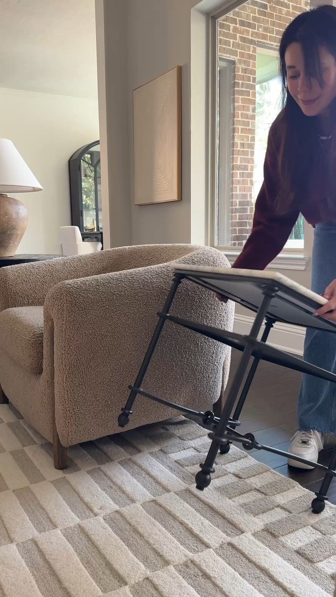 This accent table is back in stock and I still can’t believe the price.
Metal + marble, a lower shelf for styling, and it looks way more expensive than it is. One of those classic pieces that works anywhere — living room, bedroom, even a hallway moment.

Linking it here for you now because this one always goes fast. 🤍

✨ accent table, marble side table, metal accent table, designer look for less, modern organic home, neutral home decor, living room styling, Studio McGee style ✨

#LTKHome