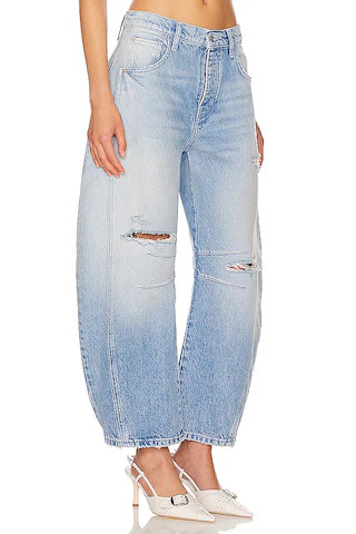 x We The Free Good Luck Mid Rise Barrel Jeans
                    
                    Free Peopl... | Revolve Clothing (Global)