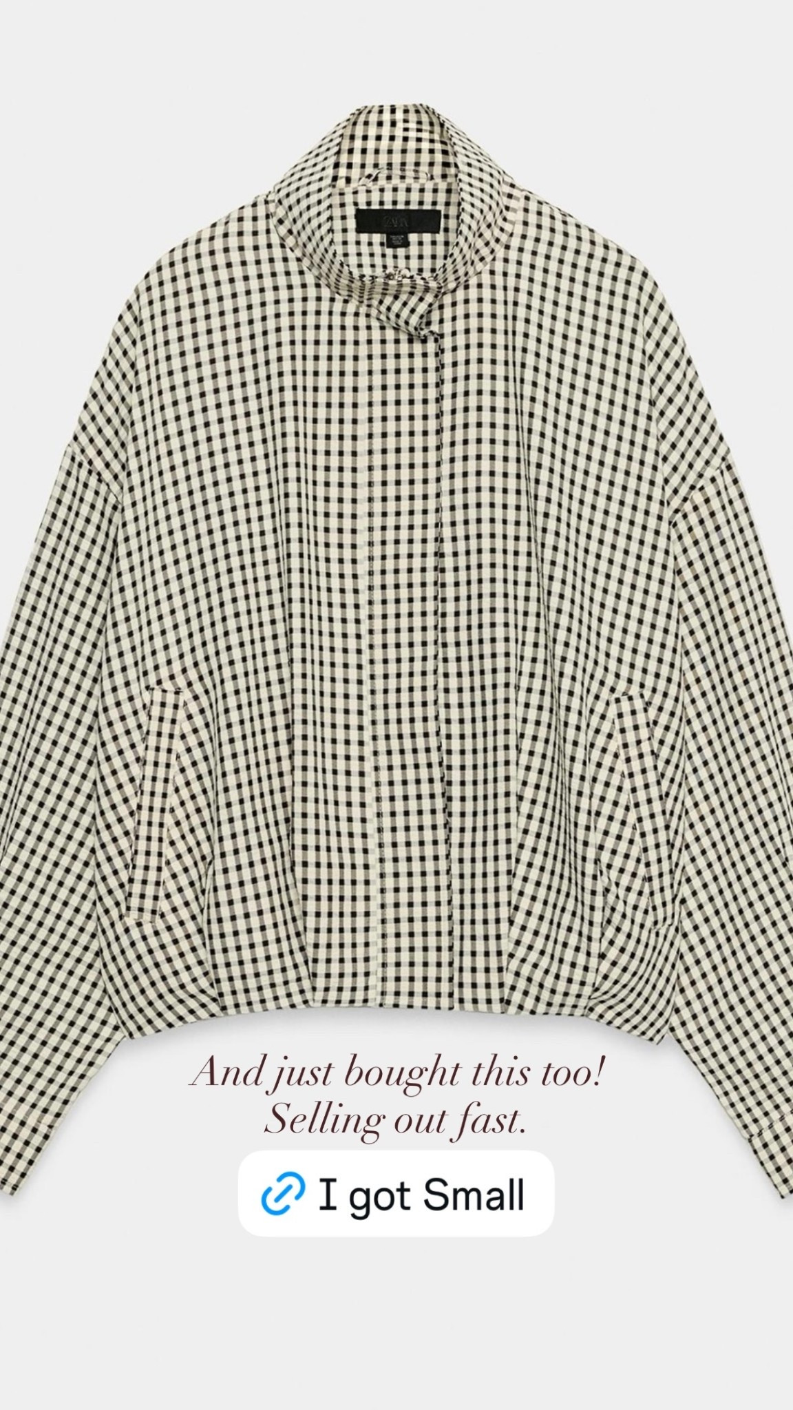 Zara jacket available now!

#plaidjacket
#summerjacket
#bomber
#bomberjacket
#Zara

#LTKootd #LTKgrwm #LTKSeasonal
