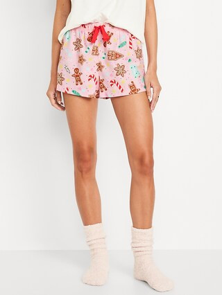 Flannel Pajama Boxer Short | Old Navy (US)