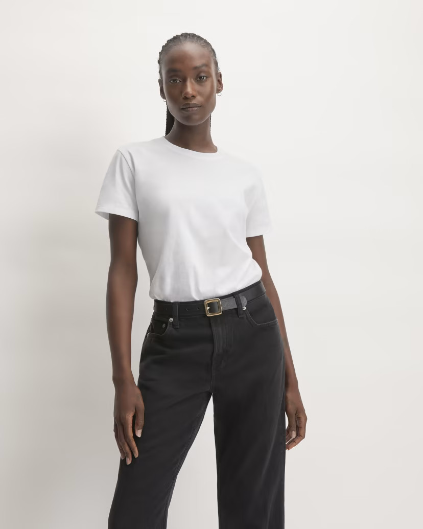 The Organic Cotton Box-Cut Tee | Everlane