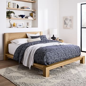 Tahoe Bed - Natural Oak | West Elm (US)