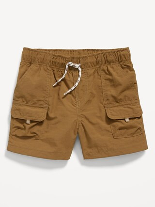 Functional-Drawstring Cargo Shorts for Baby | Old Navy (US)