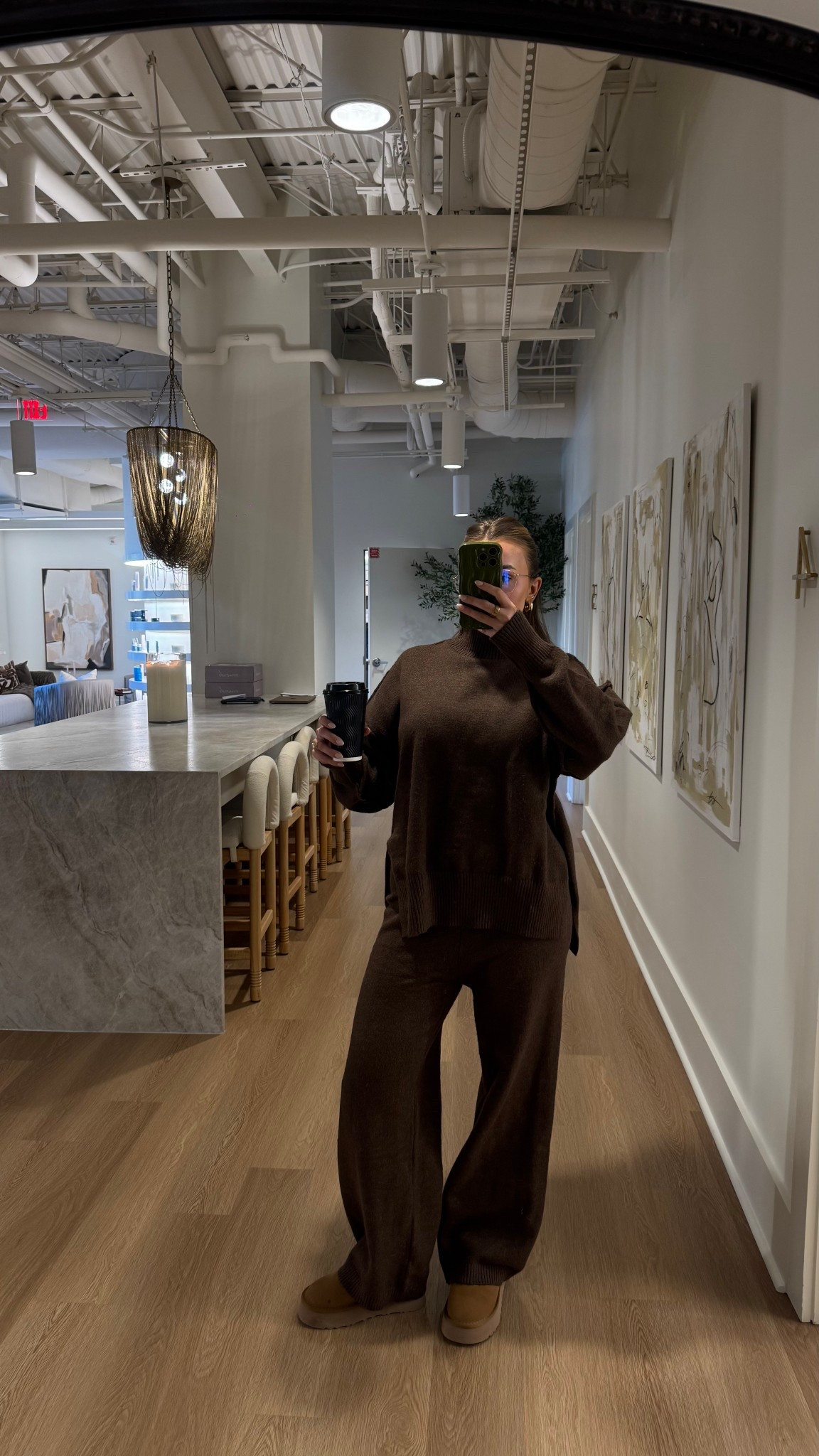 The comfiest set for these cold days 🥶 fees like a blanket but you look put together and can dress up or down. I’m in a size medium. Victoriaswilcox_12 is my discount code 

#LTKSeasonal #LTKWorkwear #LTKootd