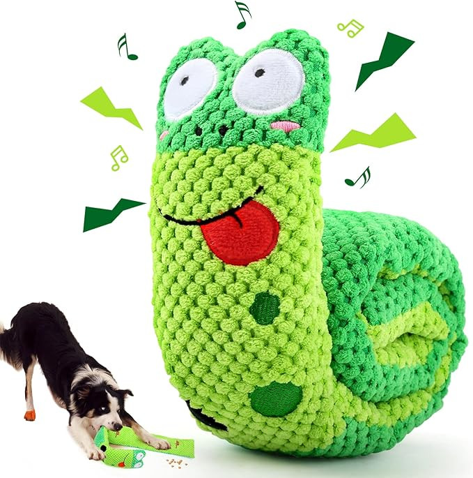 Squeak Dog Toys Stress Release Game for Boredom, Dog Puzzle Toy IQ Training, Snuffle Toys Foragin... | Amazon (US)