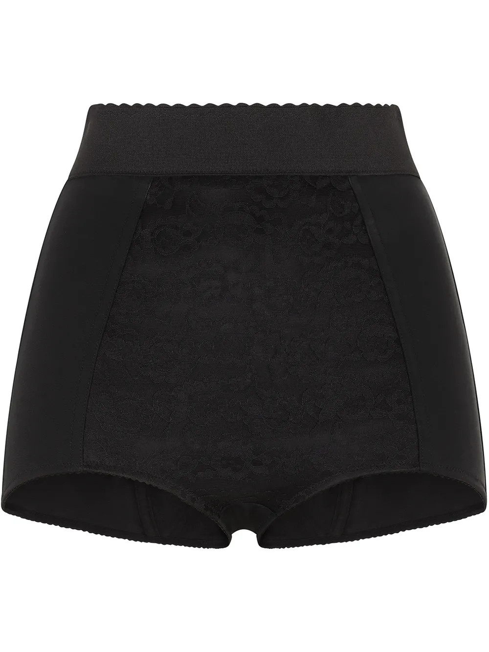 scalloped-waistband shorts | Farfetch Global