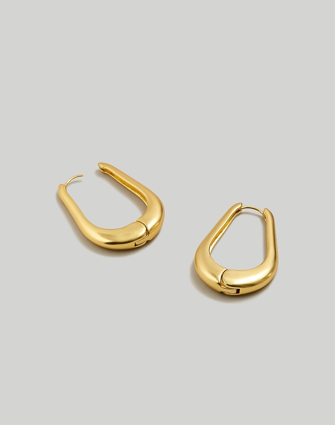 Droplet Large Hoop Earrings | Madewell
