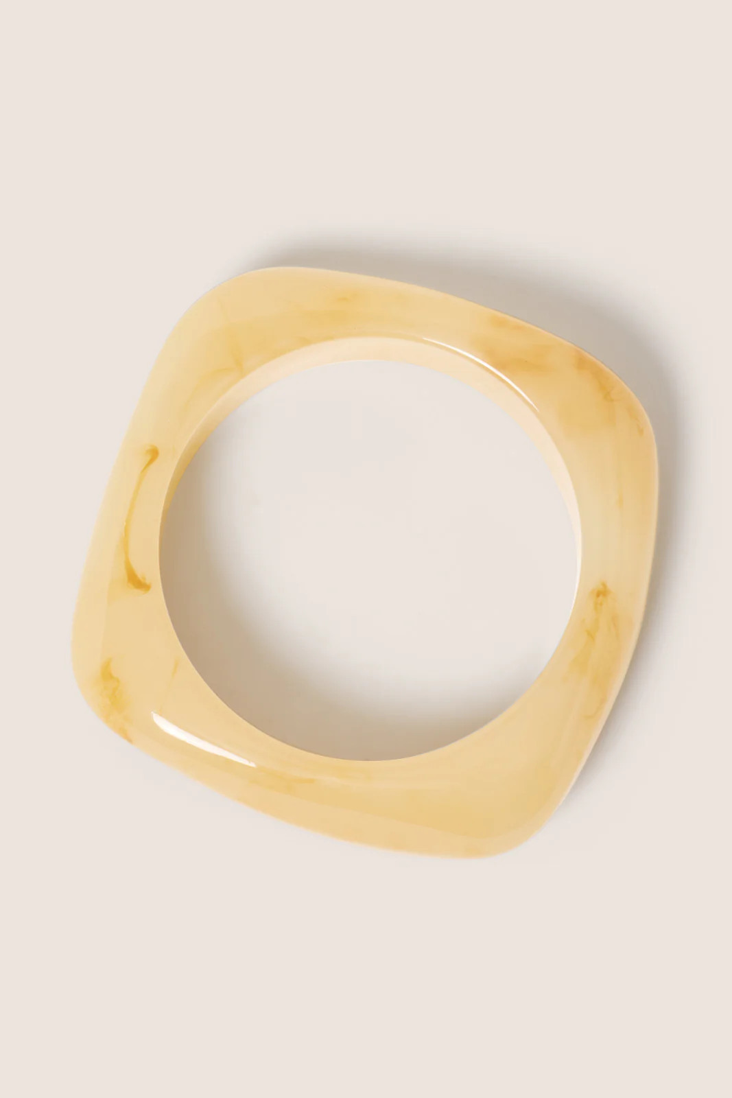 EVEREVE Women's Reece Resin Bracelet, Taupe | Evereve