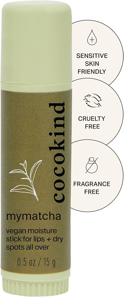 Cocokind Mymatcha All-Over Moisture Stick, Lip Balm and Eye Cream for Dry Skin 0.5 Oz | Amazon (US)