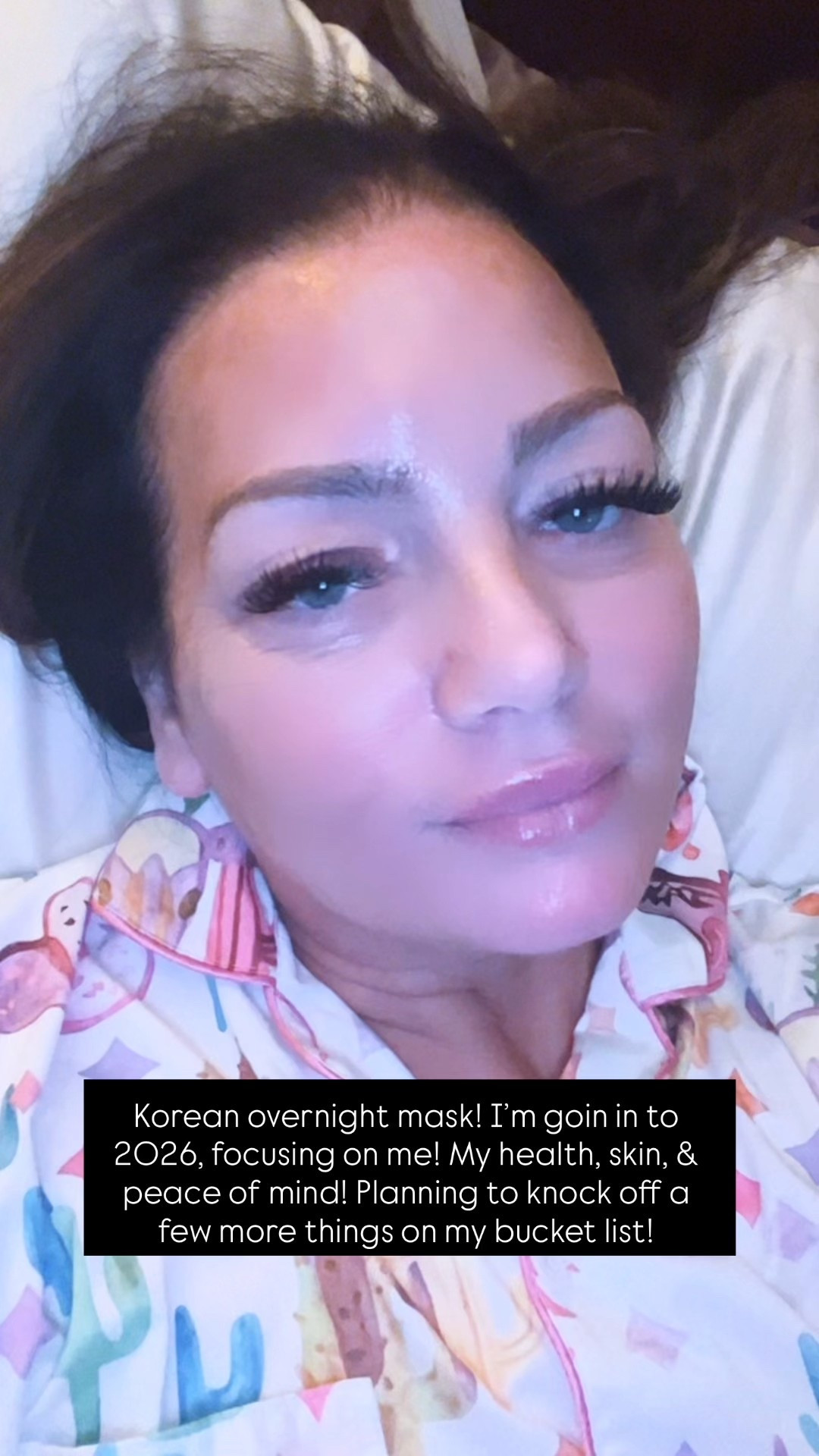 Happy New Year!!!! Ladies, Let’s focus on US in 2026! 

#skincare #newyearsresolution #facemask #jellymask 

#LTKselfcare #LTKBeauty #LTKOver40