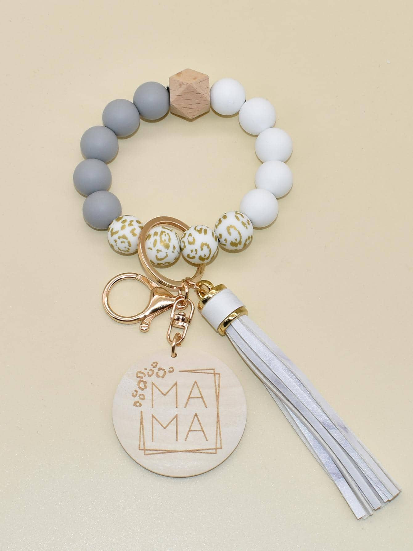 1pc Women Bead & Tassel Decor Fashionable Keychain For Key Decoration | SHEIN