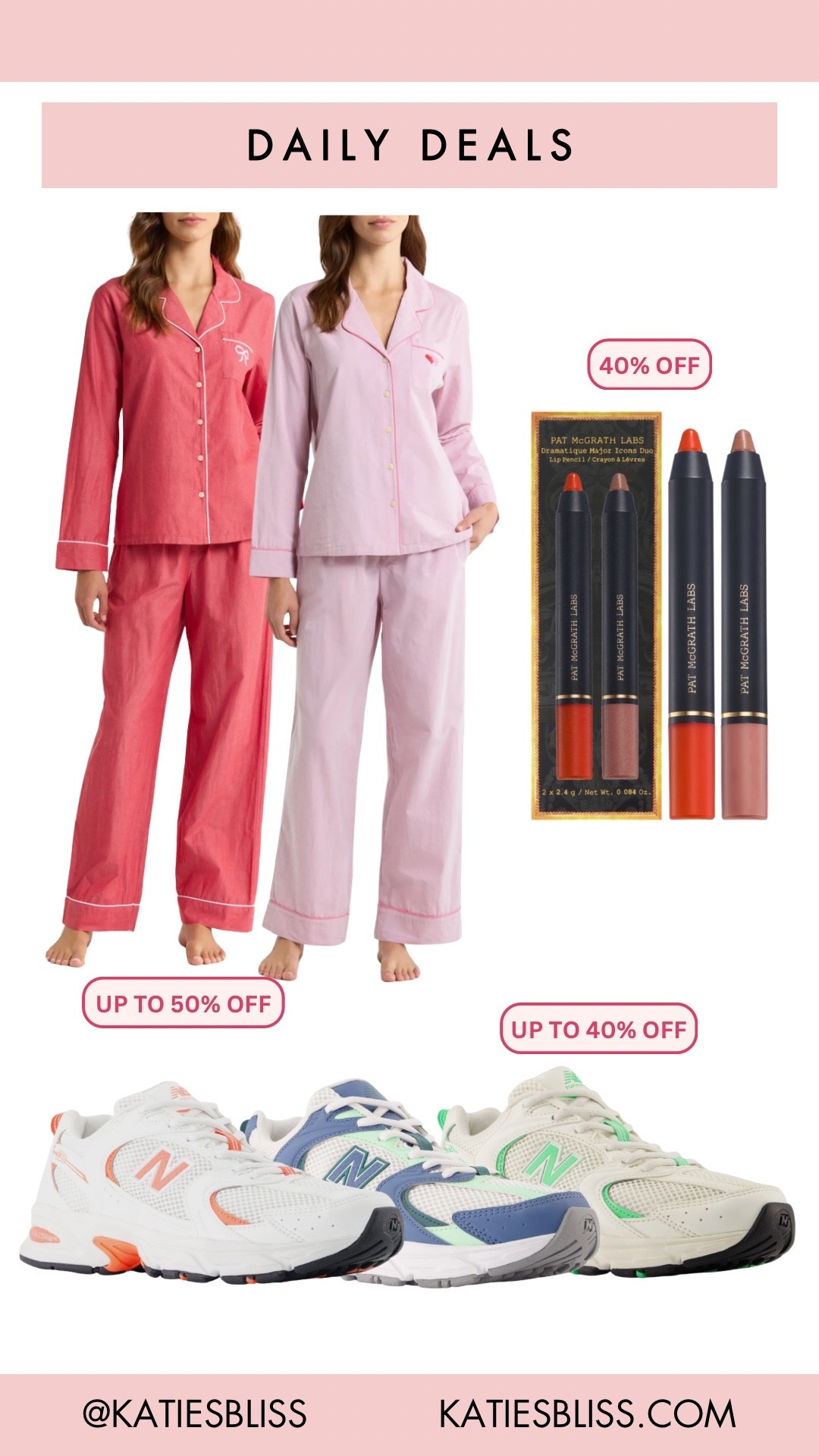 Daily deals 💖

Nordstrom. Pajamas. Cotton. Valentine’s Day. Beauty. Pat McGrath. Sale. Deal. Lip. Sneakers. New balance. 



#LTKValentine #LTKSaleAlert