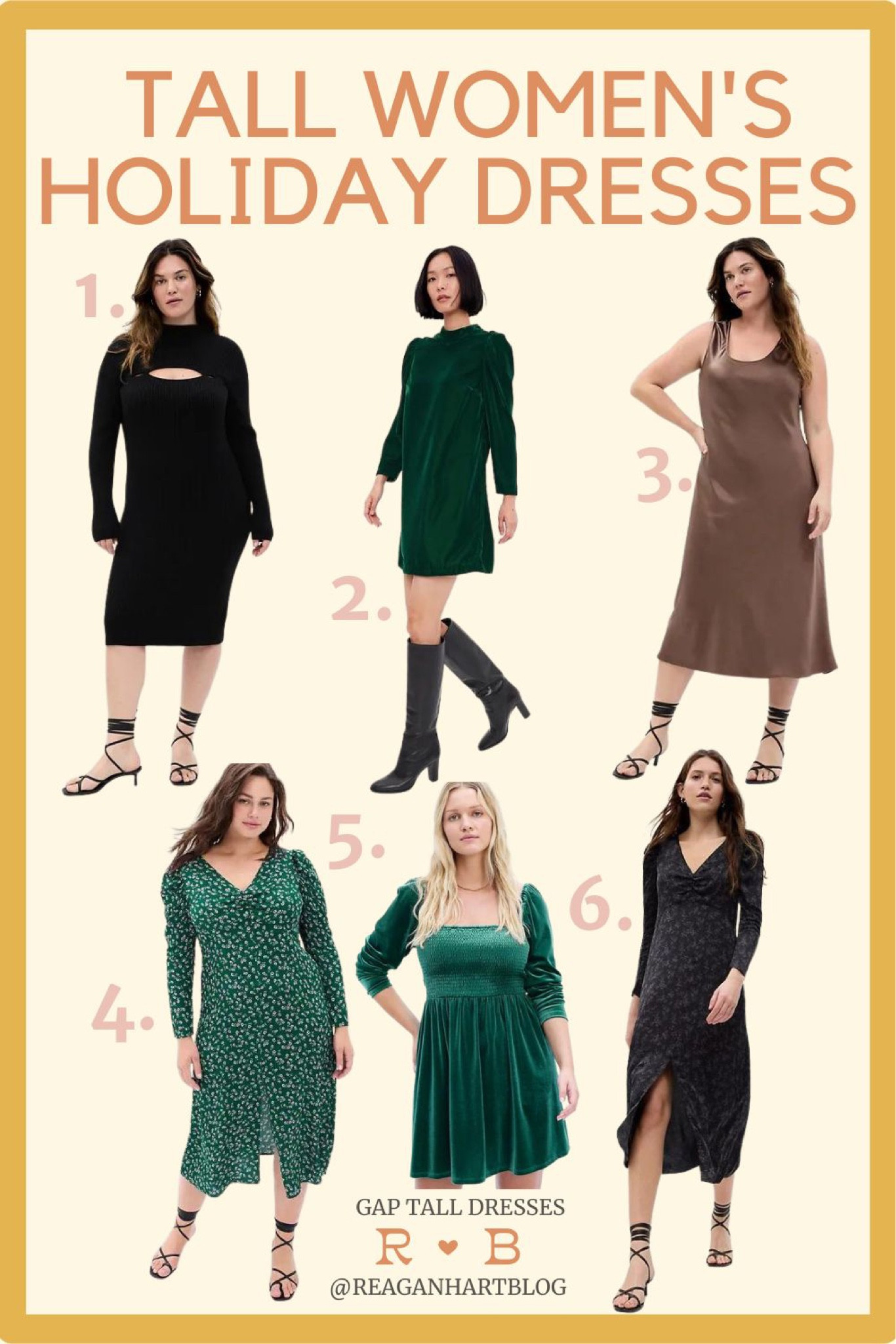 Can I share a secret? I spend my night's researching, aka shopping, for the best in tall girl fashion. I was so excited to share with you all the best holiday dresses I found at the Gap! Enjoy the fruits of my late-night scrolling labor! 

Gap tall dresses, gap holiday, tall girl fashion, tall girl dresses, tall holiday dresses 



#LTKHoliday #LTKstyletip #LTKSeasonal