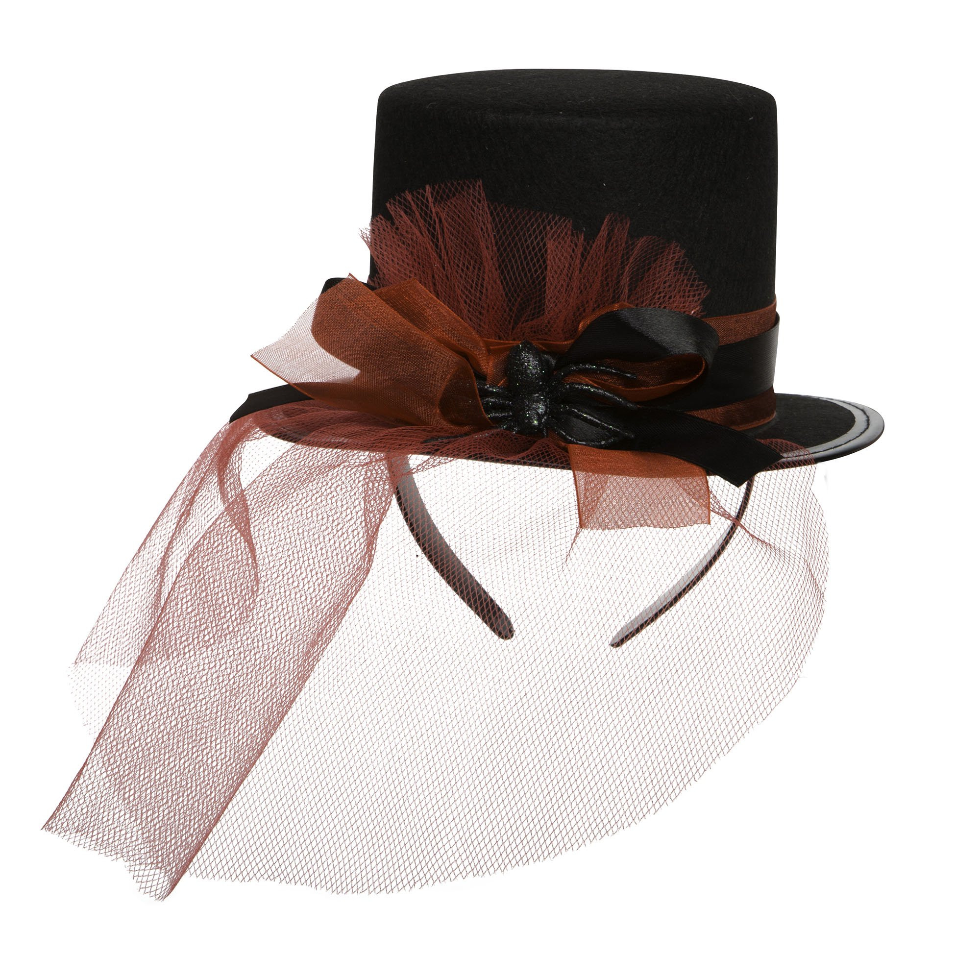Halloween Women's Spider Top Hat Headband, by Way to Celebrate, One Size | Walmart (US)